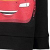 Disney Pixar Cars Lightning McQueen Toddler Boys Pullover Hoodie Lightning Mcqueen Black 4T - 4 of 4
