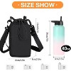BABYYER Water Bottle Holder with Phone Pocket for 40/32 oz,Water Bottle Holder/Sleeve with Adjustable Shoulder Strap - 3 of 4
