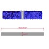 Allegra K Women's Stretchy Wide Waist Belts Interlock Buckles Shinny Sequins Decor Belts for Dresses 2 Pcs - 3 of 4