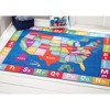 Eric Carle USA Map Area Kids' Rug (2'9"x4'3") - Home Dynamix - 4 of 4