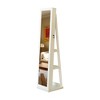 Maliang 360° Swivel Jewelry Cabinet with Full Length Mirror - 3 of 4