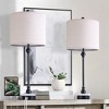 Maxax Table Lamps Set of 2,Buffet Lamps  Nightstand Lamps with Fabric Shade 26" Bedside Desk Lamps for Bedroom, Living Room - 2 of 4