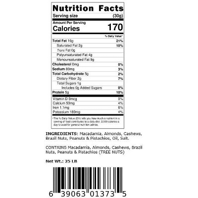 Roasted Salted Mixed Nuts