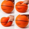 Anywhere Sports: Silent Basketball - 7" Mini Size, Orange Squishy Airless Foam - 4 of 4