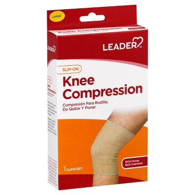 Leader Large Slip-On Knee Compression 1 ea
