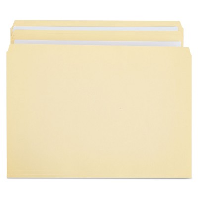 UNIVERSAL File Folders Straight Cut Two-Ply Top Tab Legal Manila 100/Box 16120