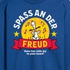 Men's - Peanuts - Snoopy Spass An Der Freud Long Sleeve Graphic T-Shirt - 2 of 4