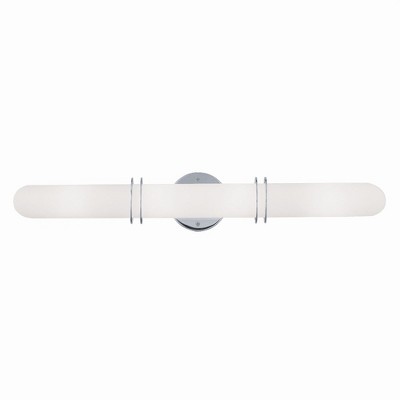 Livex Lighting Pelham 4 - Light Vanity in  Polished Chrome