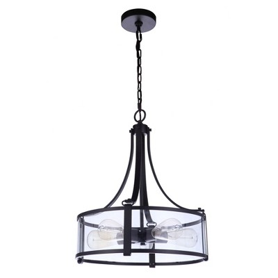 Craftmade Lighting Elliot 5 - Light Pendant in  Flat Black