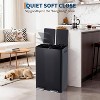 Dual Trash & Recycle Bin, 16 Gal (2×30L) Stainless Steel Kitchen Garbage Can - Odor-Resistant with Lid, Inner Bucket & Quiet Step Pedal, for Home - 4 of 4