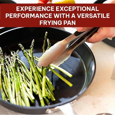 Alva Maestro 11" Black Aluminum Nonstick Ceramic Frying Pan