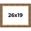 PosterPalooza | Museum Gold Picture Frame - UV Acrylic, Backing Board, Hanging Hardware Included - 2 of 4