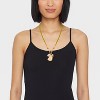 Seashell Pearl Adjustable Cord Charm Pendant Necklace - A New Day™ - 2 of 4