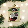 Old World Christmas Blown Glass Ornament for Christmas Tree, Boxed Wine - 2 of 4
