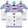 Big Dot of Happiness Dental School Grad - Treat Box Party Favors - Dentistry and Hygienist Graduation Party Goodie Gable Boxes - Set of 12 - 2 of 4