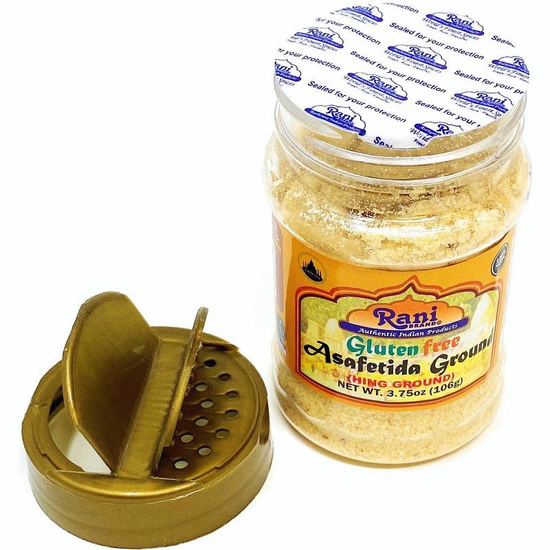 Asafetida (Hing) Ground Gluten Friendly - 3.75oz (106g) - Rani Brand Authentic Indian Products, 5 of 8