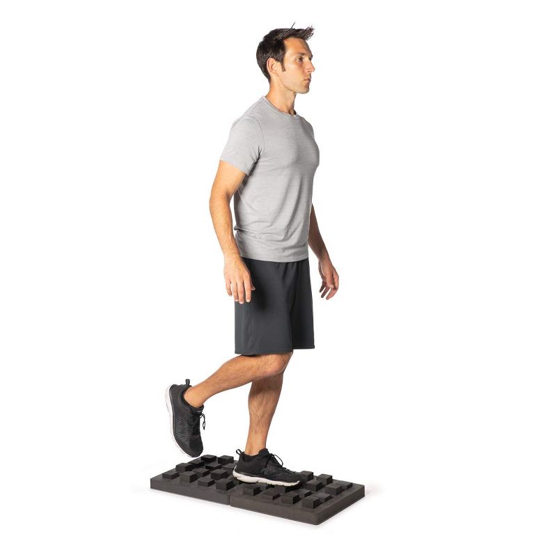 OPTP CobbleFoam Uneven-Surface Balance Trainer - Balance Board Training System for Injury, Surgery, and Sports Training Rehabilitation - Two Units, 5 of 10