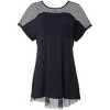 VENUS Womens Mesh Trimmed Cover-Up Dress - 3 of 3