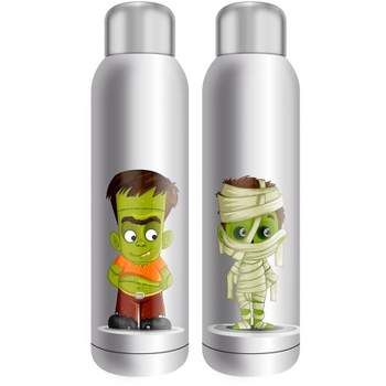 Mummy and Zombie 22 Oz. Stainless Steel Insulated Water Bottle