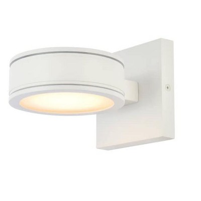 Elegant Lighting Raine Integrated LED wall sconce in white