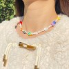 Handmade Freshwater Pearl Choker | Flirty Boho Beaded Necklace Summer Gift - 3 of 4