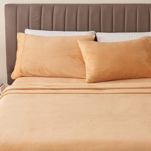 Bare Home Fleece Sheet Set - Plush Polar Fleece, Pill-Resistant Bed Sheets  - All Season Warmth, Breathable