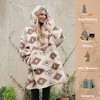 Tirrinia Oversized Hoodie Blanket Sweatshirt, Comfortable Fleece Giant Wearable Blankets, Gift for Adults Men Women Teenagers Wife Girlfriend - 2 of 4