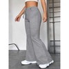 Womens Pants Yoga Athletic Drawstring Outdoor Casual Pants with Pockets - 4 of 4