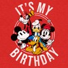 Women's Mickey & Friends It's My Birthday Group Shot Racerback Tank Top - 2 of 4