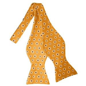 Men's Floral Printed 2.75" x 4.75" Adjustable 16" - 21" Self-Tie Bow Tie - 1 of 4