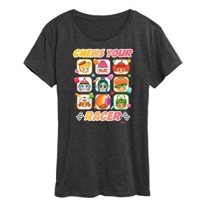 Women's - Disney - Chews Your Racer Short Sleeve Graphic T-Shirt - 1 of 4
