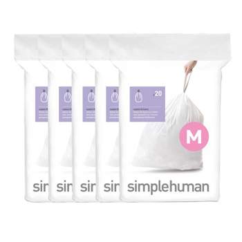 Simplehuman Odorsorb Pod Trash Bags Refill Pack - 4ct : Target