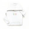 The Juniper Shop Embroidered Easter Bunny Outline Youth Hoodie - 2 of 3
