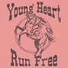 Juniors Womens Lost Gods Young Heart Run Free Sweatshirt - 2 of 3