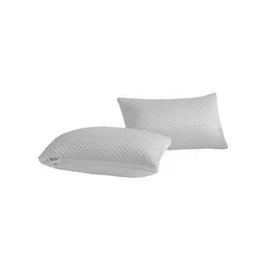 PDTEND 2-Pack Cooling Bed Pillows – Ice-Silk Fabric, Ergonomic Neck Support