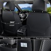 Coverado Car Seat Covers, Luxury Faux Leather Car Seat Protectors, Front and Back Universal Auto Interior Accessories Fit for Most Vehicles - 2 of 4