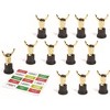 Fun Express Ugly Sweater Costume Trophy for Christmas - 12 Pieces - 4 of 4