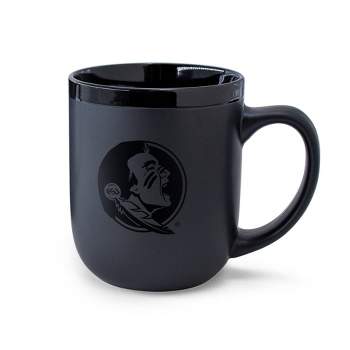 NCAA Florida State Seminoles 12oz Ceramic Coffee Mug - Black