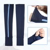 Unique Bargains 1 Pair Cooling Arm Sleeves for Women and Men Sports Arm Sleeve Protection Blue - 3 of 3