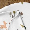 Sweet Jojo Designs Boy, Girl, Unisex/Gender Neutral Support Nursing Pillow Cover (Pillow Not Included) Woodland Animal Pals Green, Brown & Orange - 4 of 4