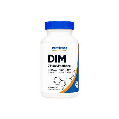 Nutricost Dim Capsules (300 Mg) (120 Capsules) : Target