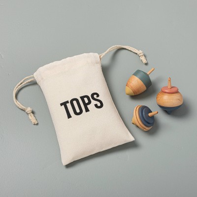3pc Toy Spinning Tops Set - Hearth 