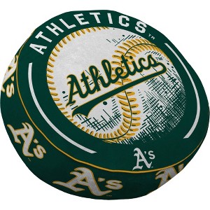 MLB Oakland Athletics Baseball Circle Plushlete Pillow - 1 of 3