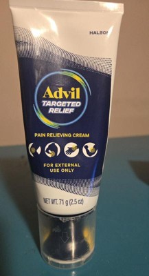 Advil Targeted Relief Pain Relieving Cream with Massage Applicator - 2 ...