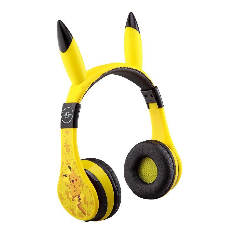 eKids Pokemon Bluetooth Wireless Headphones - Yellow, 3 of 8