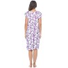 Casual Nights Women's Super Soft Yummy Nightshirt, Short Sleeve Nightgown, Night Dress with Fun Prints & Patterns - 4 of 4