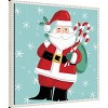Amanti Art 22"x22" Festive Christmas I by Anne Tavoletti Framed Canvas Wall Art Print - 2 of 4