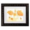 Trademark Fine Art Sheila Golden Sonoma Poppies Matted Framed Art - 2 of 4
