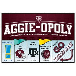 Late For The Sky Aggie Opoly Texas A&M Family Board Game Ages 8+ - 1 of 4
