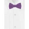 Jacob Alexander Young Boys' Solid Color Pre-Tied Adjustable Banded Bow Tie - 2 of 4